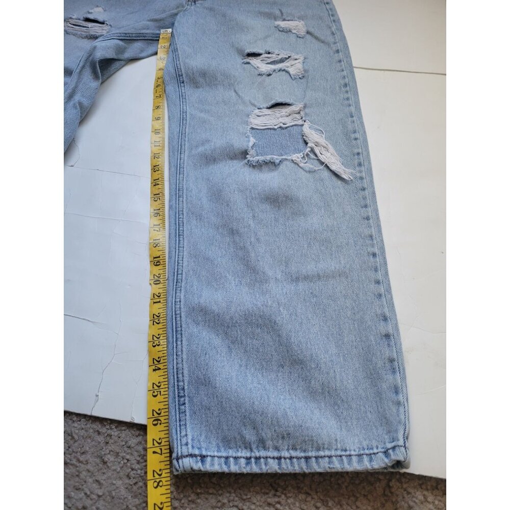 Empyre Tori Distressed Wide Leg Jeans Size 13  Hippie Y2K 90s Gothic Grunge - Picture 5 of 7